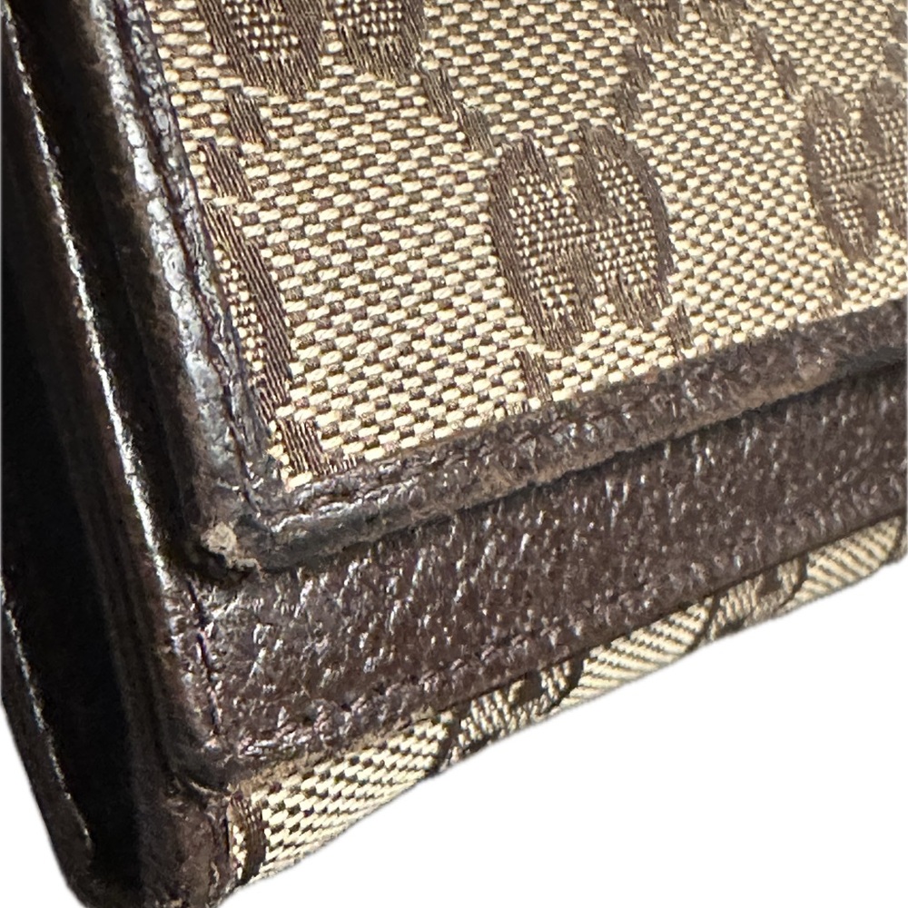 Gucci Tan and Brown Vintage Wallet - Picture 7 of 16